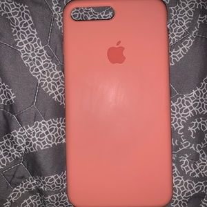 Apple iPhone Silicone Case (Peach)